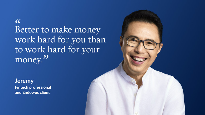 Jeremy Sng - ex investment banker and now GM of payments fintech M-Daq - Endowus client